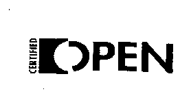 CERTIFIED OPEN