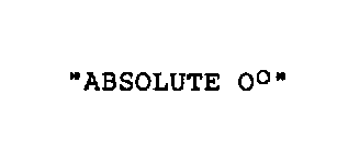 ABSOLUTE O°