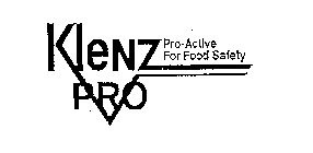 KLENZ PRO PRO-ACTIVE FOR FOOD SAFETY