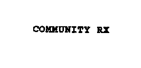 COMMUNITY RX