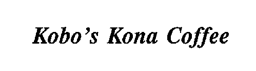 KOBO'S KONA COFFEE