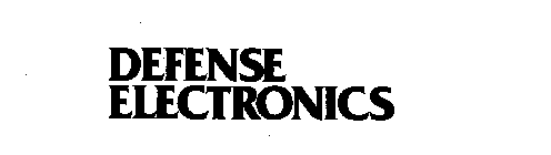 DEFENSE ELECTRONICS