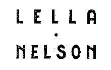 LELLA NELSON