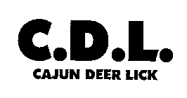 C.D.L. CAJUN DEER LICK