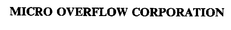 MICRO OVERFLOW CORPORATION