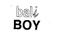 BALI BOY