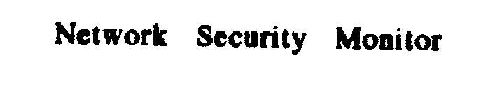NETWORK SECURITY MONITOR
