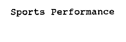 SPORTS PERFORMANCE
