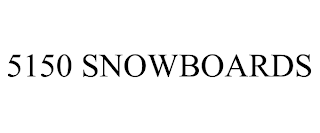 5150 SNOWBOARDS