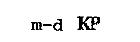M-D KP