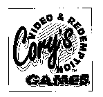 CORY'S VIDEO & REDEMPTION GAMES