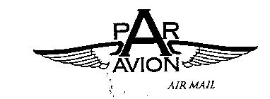 PAR AVION AIR MAIL