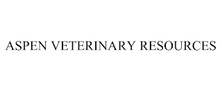 ASPEN VETERINARY RESOURCES