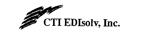 CTI EDISOLV, INC.