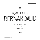 PORCELAINES BERNARDAUD MANUFACTURE DE LIMOGES 1863 B