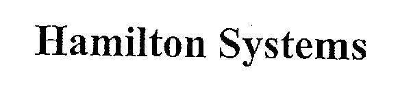 HAMILTON SYSTEMS