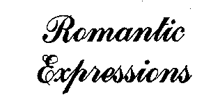 ROMANTIC EXPRESSIONS