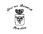 FURST VON BISMARCK PORZELLAN