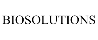 BIOSOLUTIONS