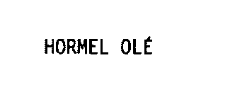 HORMEL OLE