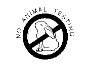 NO ANIMAL TESTING