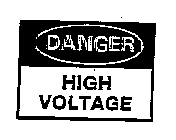 DANGER HIGH VOLTAGE GEAR