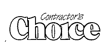 CONTRACTOR'S CHOICE