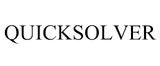 QUICKSOLVER