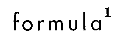 FORMULA ¹