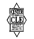 CENTER FOR CLE A DIVISION OF THE CENTER FOR PROFESSIONAL EDUCATION, INC.