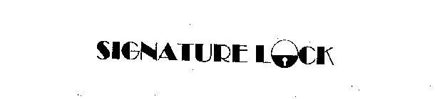 SIGNATURE LOCK