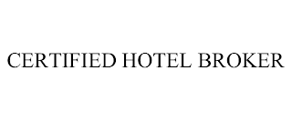 CERTIFIED HOTEL BROKER