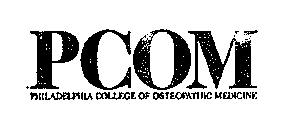 PCOM PHILADELPHIA COLLEGE OF OSTEOPATHIC MEDICINE