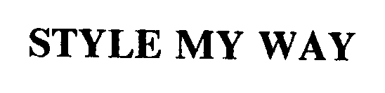 STYLE MY WAY