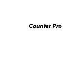 COUNTER PRO