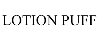 LOTION PUFF