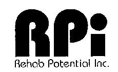 RPI REHAB POTENTIAL INC.