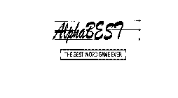 ALPHABEST THE BEST WORD GAME EVER