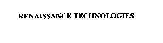 RENAISSANCE TECHNOLOGIES