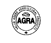 CA AGRA VALUE ADDED AGRICULTURAL PRODUCTS