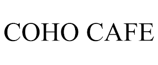 COHO CAFE