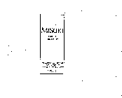 MISUKI EAU DE PARFUM HOLZMAN & STEPHANIE PERFUMES, INC LAKE FOREST, ILL 60648 2 FL. OZ