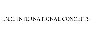 I.N.C. INTERNATIONAL CONCEPTS