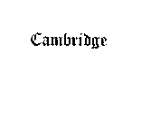 CAMBRIDGE