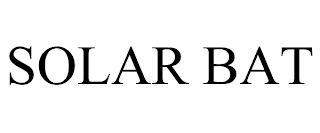 SOLAR BAT