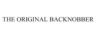 THE ORIGINAL BACKNOBBER