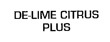 DE-LIME CITRUS PLUS