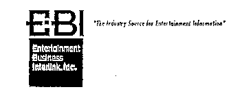 EBI ENTERTAINMENT BUSINESS INTERLINK, INC. 