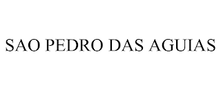 SAO PEDRO DAS AGUIAS