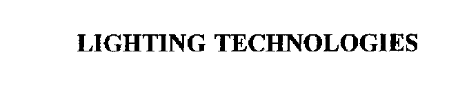 LIGHTING TECHNOLOGIES